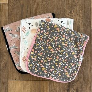 Copper Pearl Burp Rags